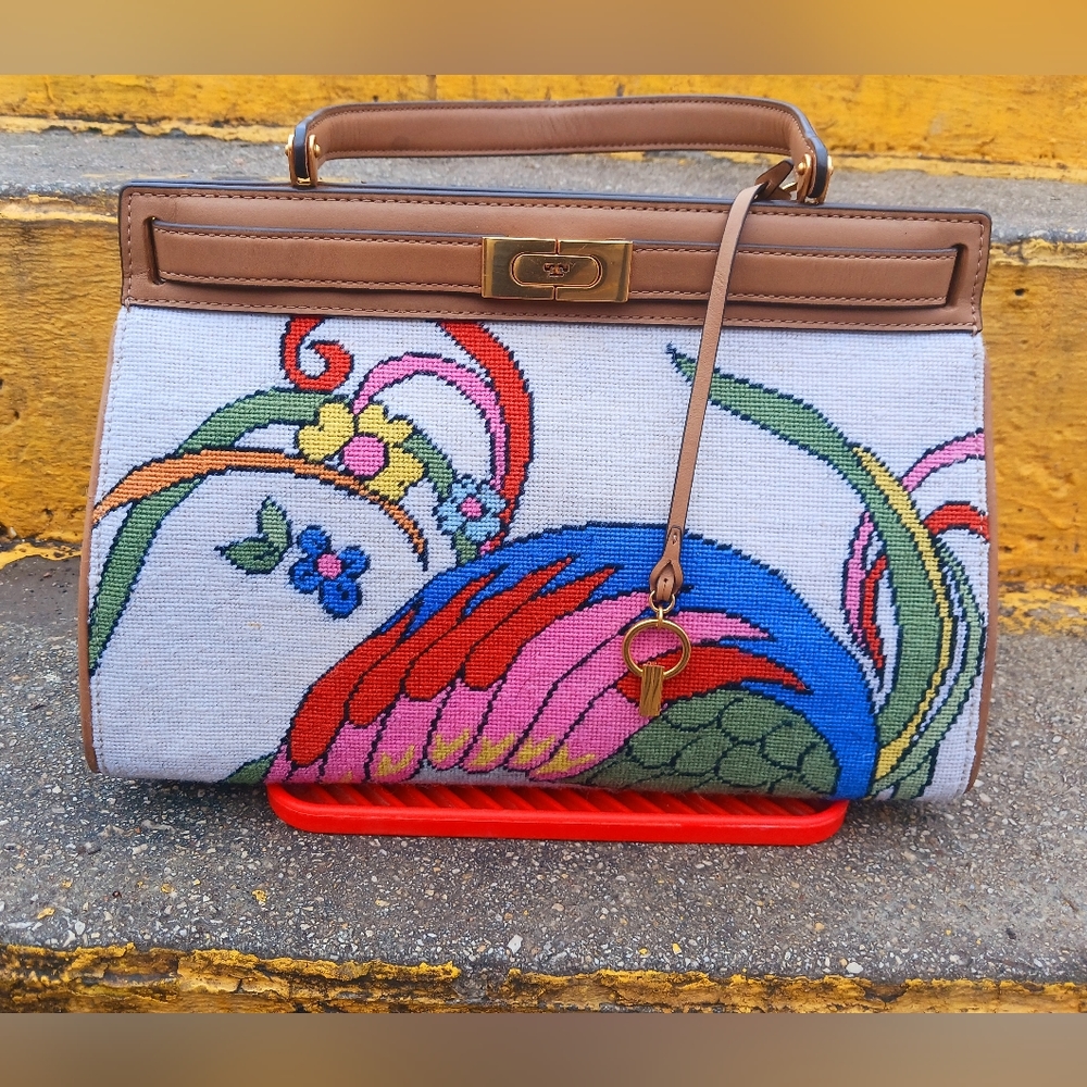 Tory Burch Lee Radziwill Satchel Limited Edition - Picture 7 of 11